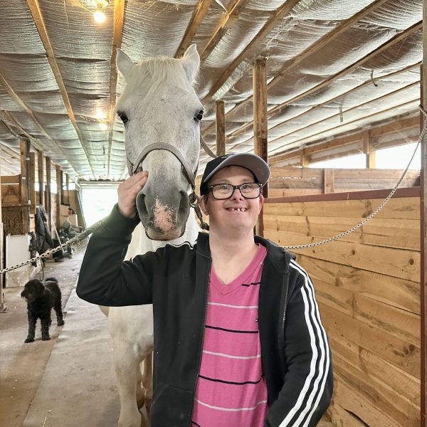 Marcus with horse